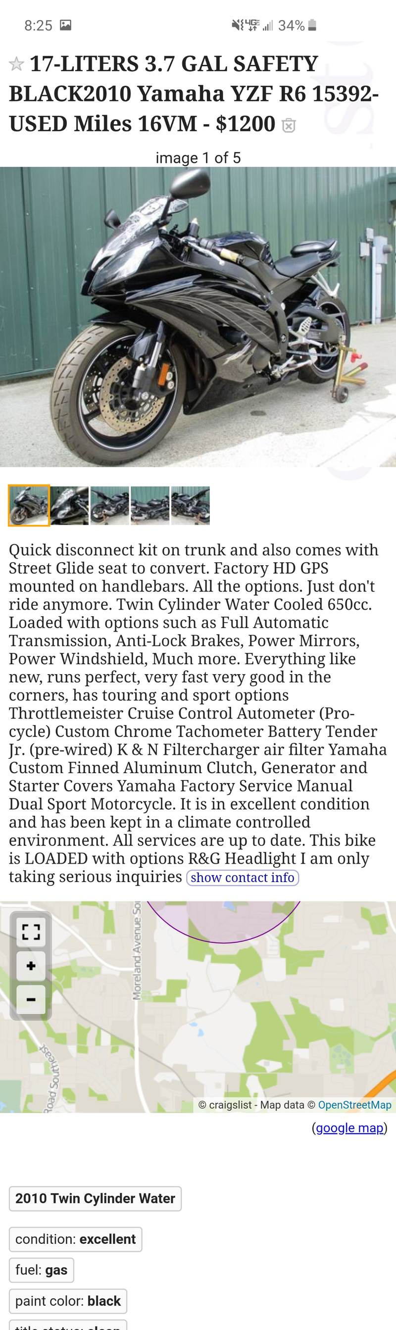 Illustration for article titled Always wanted a twin cylinder water R6